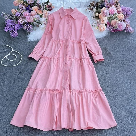 Stylish Panel Long Frocks for Girls - Casual Women's Wear