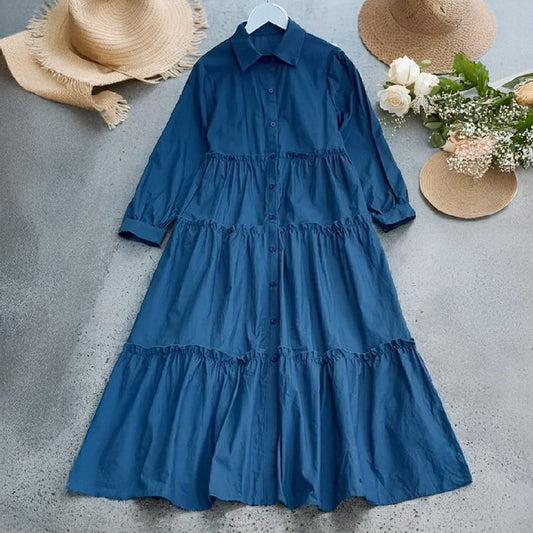 Stylish Panel Long Frocks for Girls - Casual Women's Wear