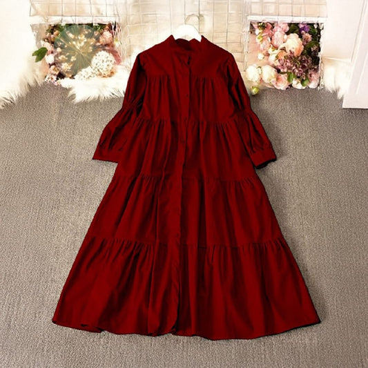 Stylish Panel Long Frocks for Girls - Casual Women's Wear